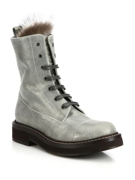 brunello cucinelli women's shoes boots.